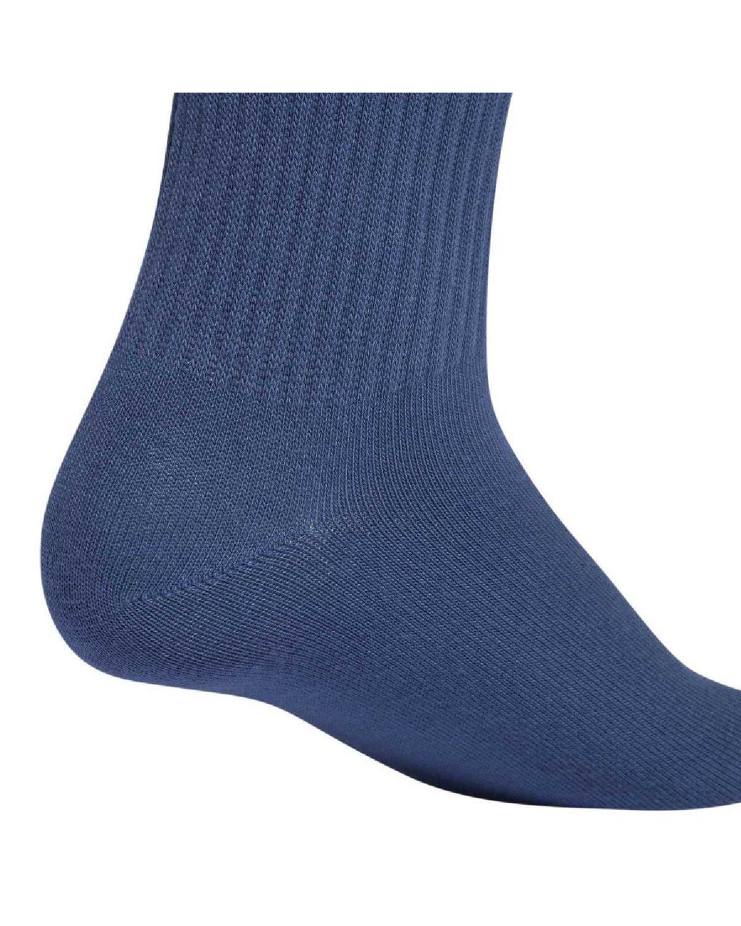 Adidas Originals Blue 3- Stripes High Crew Socks for men
