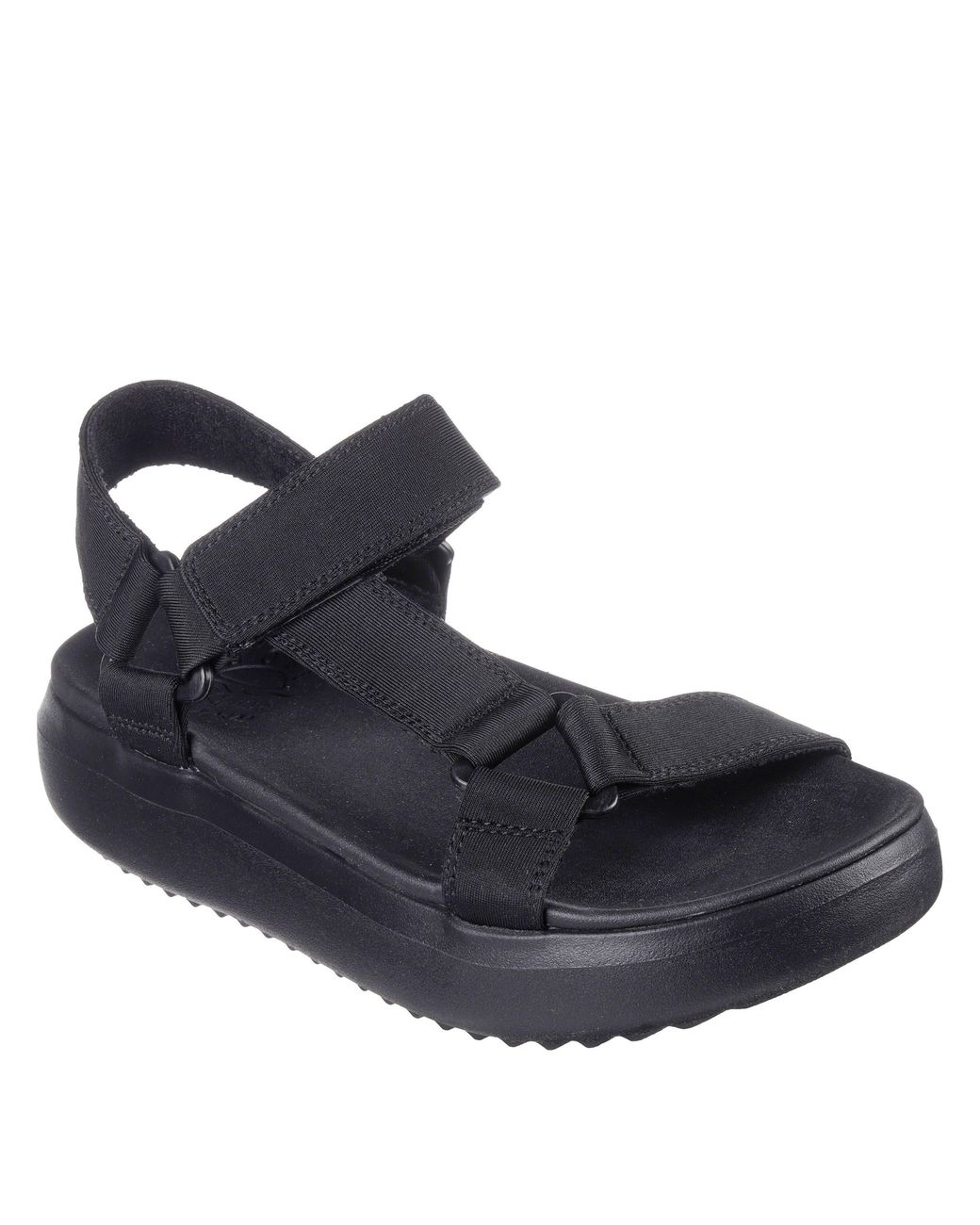 Skechers Blue Pop Ups 3.0 Flat Sandals
