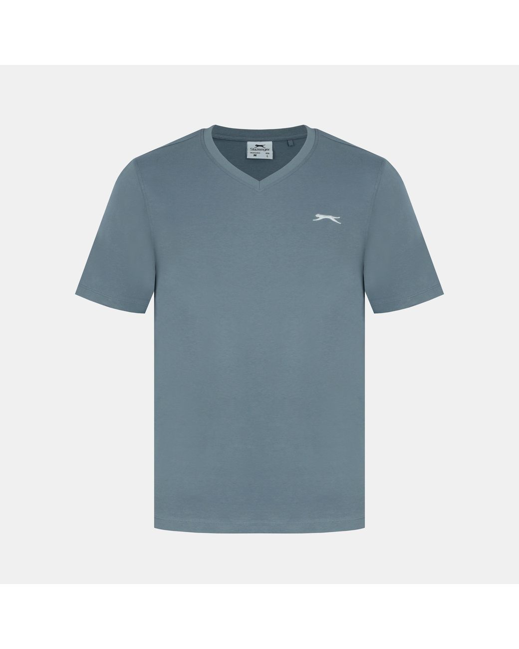 Slazenger 1881 Blue V Neck T Shirt for men