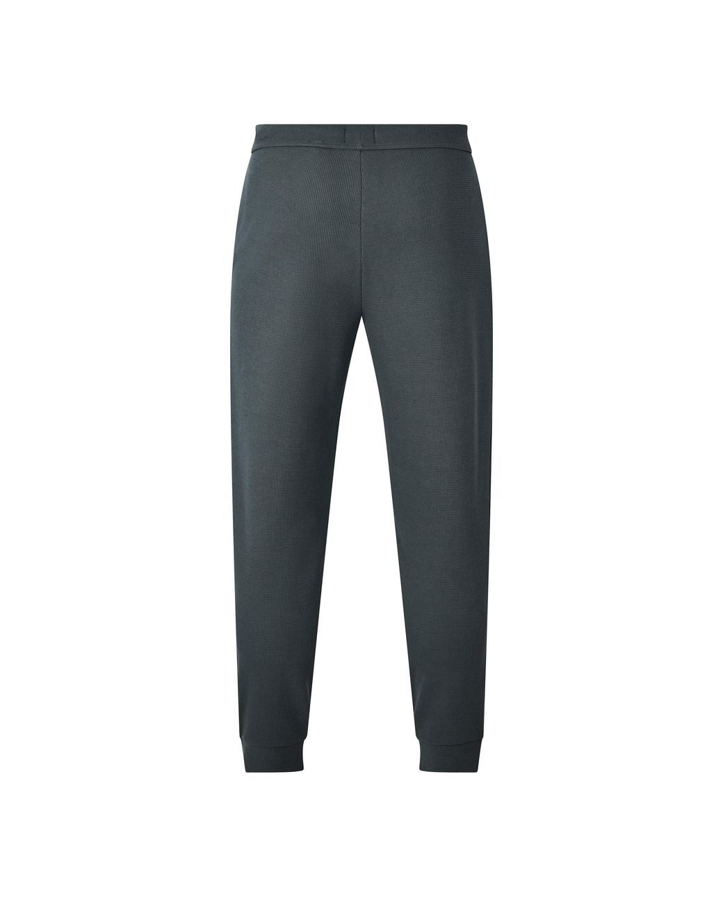 Boss Gray Bw Waffle Jogging Bottoms for men