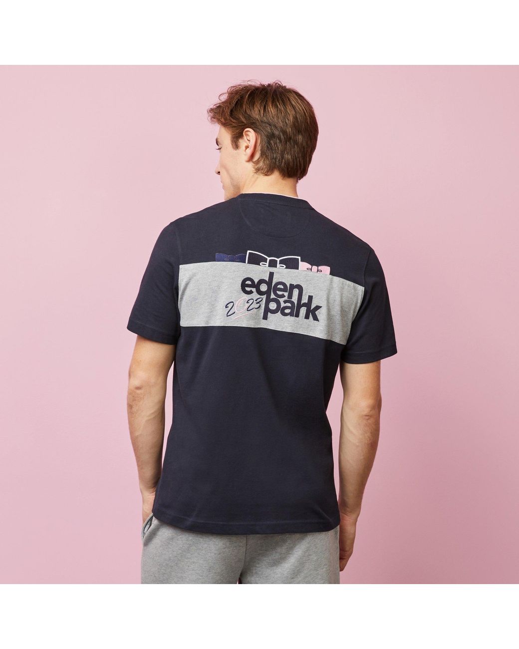 Eden Park Blue Shortsleeved Tshirt for men