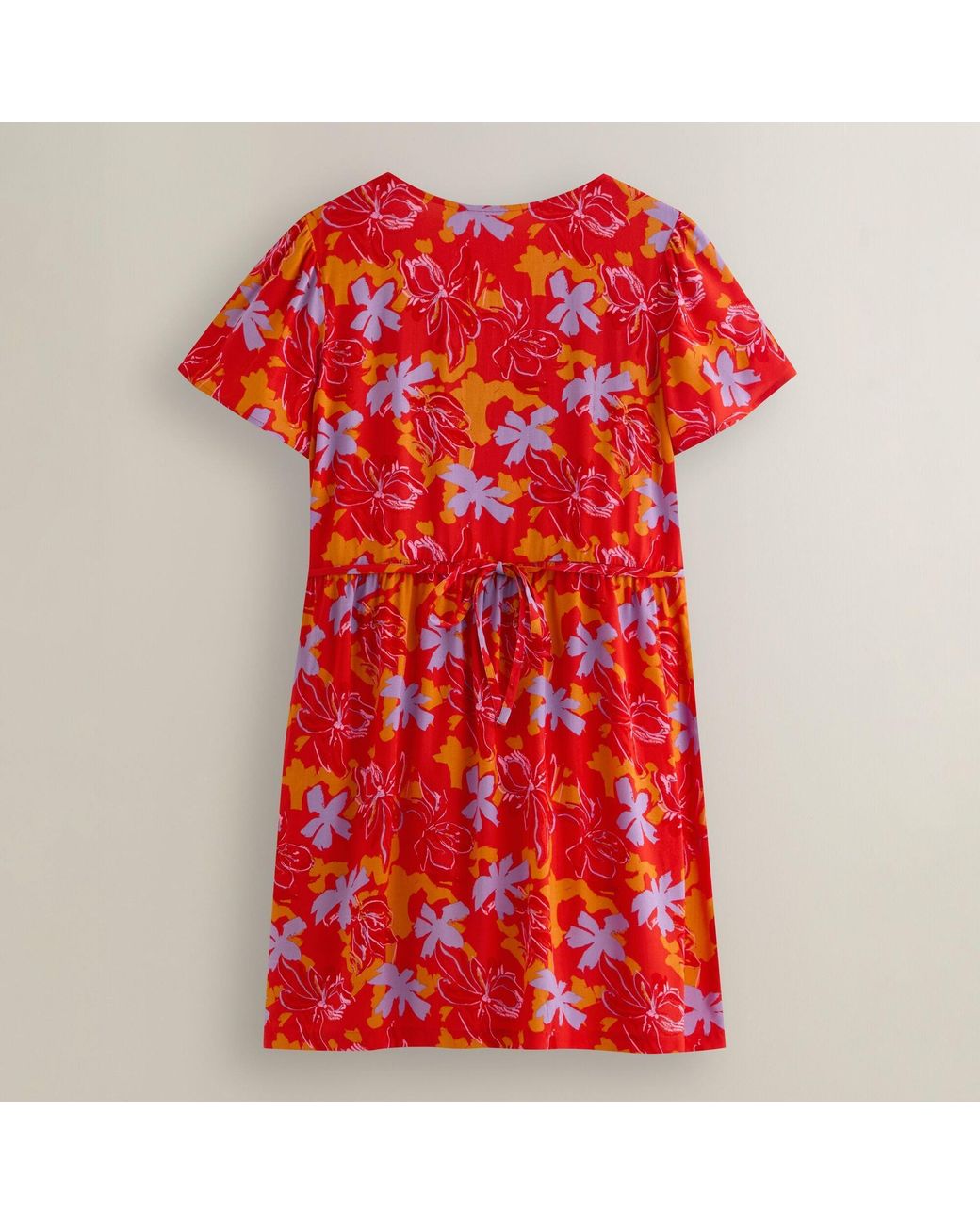 Regatta Red Tarida Cotton Mini Dress