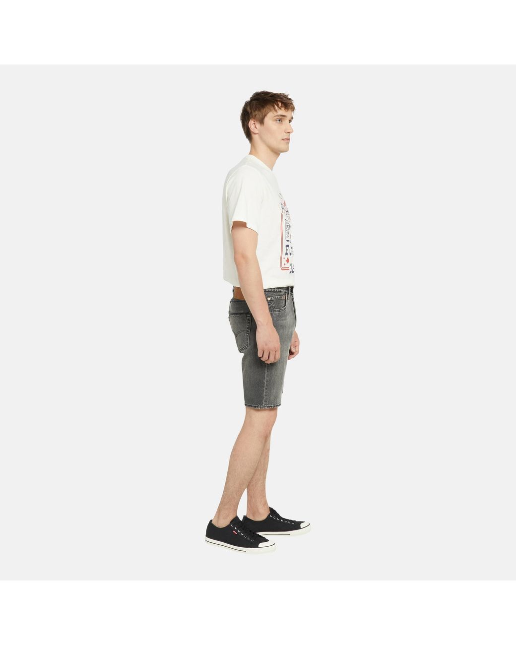 Levi's Multicolor 501 Hemmed Shorts for men