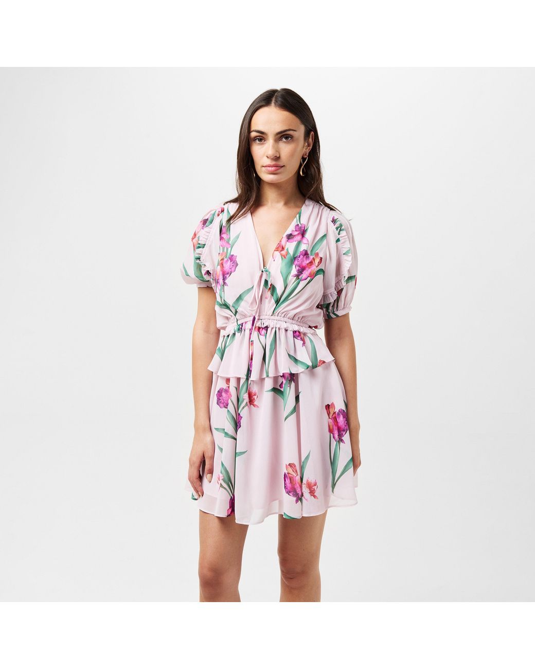 Ted Baker Pink Merieli Floral Mini Dress