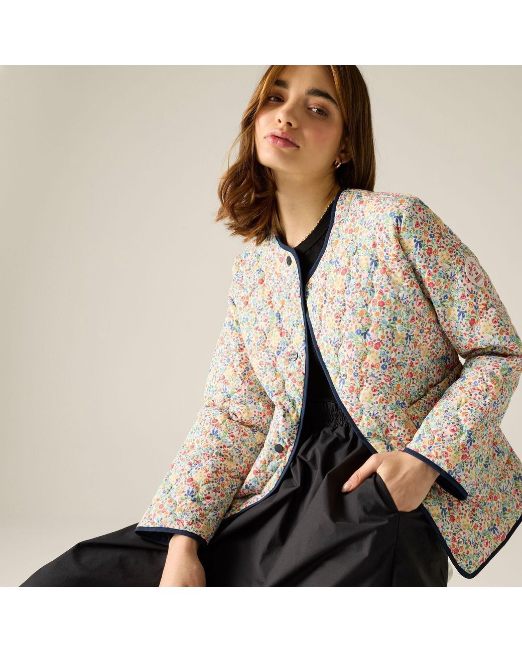 Regatta Natural Cath Kidston Lightweight Quilted Jacket
