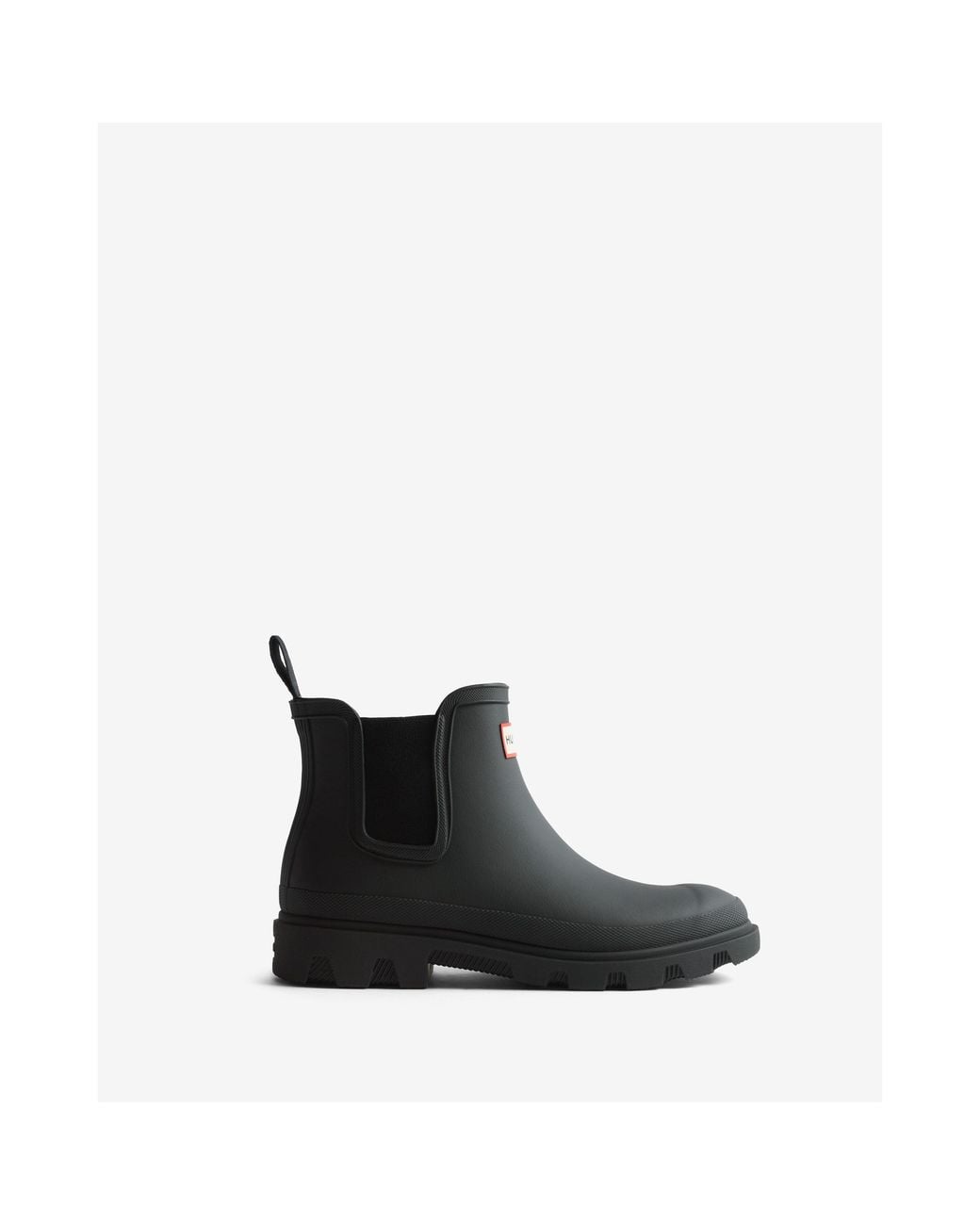 Hunter Black Downpour Short Wellingtons