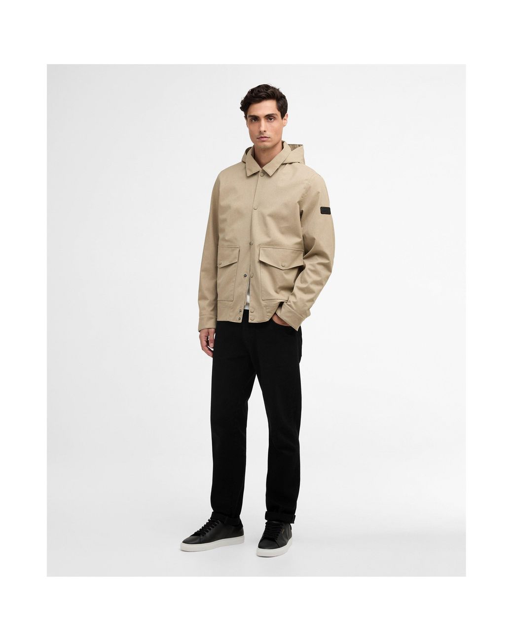 Barbour Natural Elmford Waterproof Jacket for men