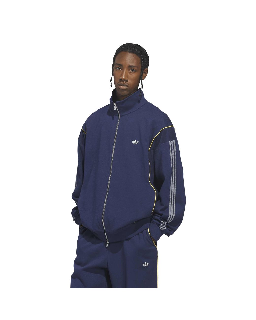Adidas Originals Blue Tennis Tt Tracksuit Top for men