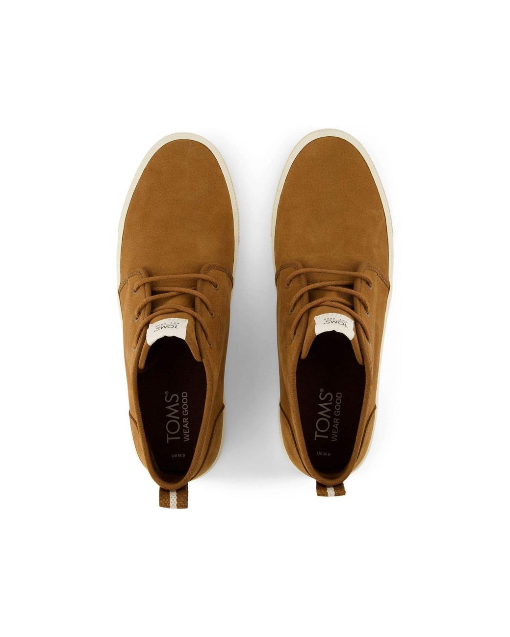 TOMS Brown Carlo Mid Terrain Trainers for men
