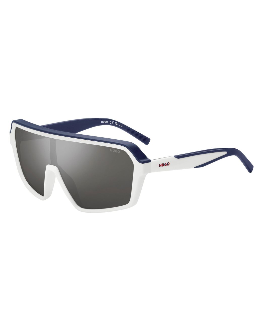 HUGO Black Round Sunglasses for men