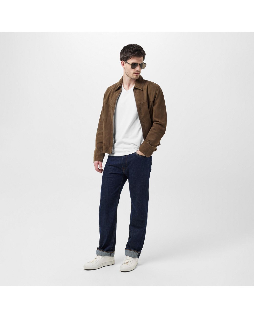 Boss White Spirit Regular Fit T-Shirt for men