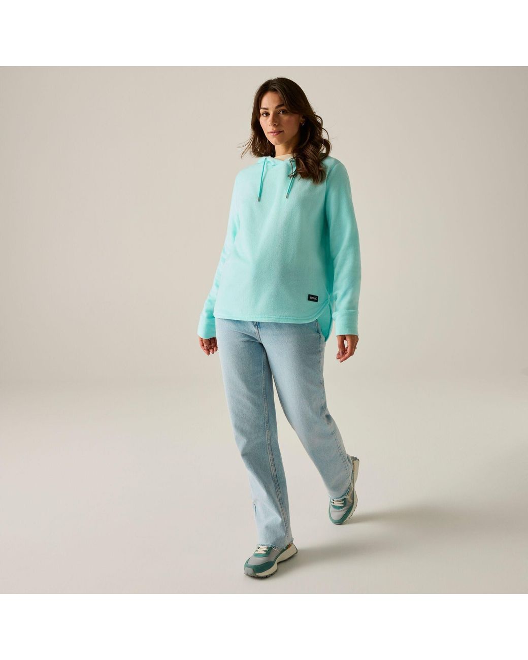 Regatta Green Mayse Hooded Fleece