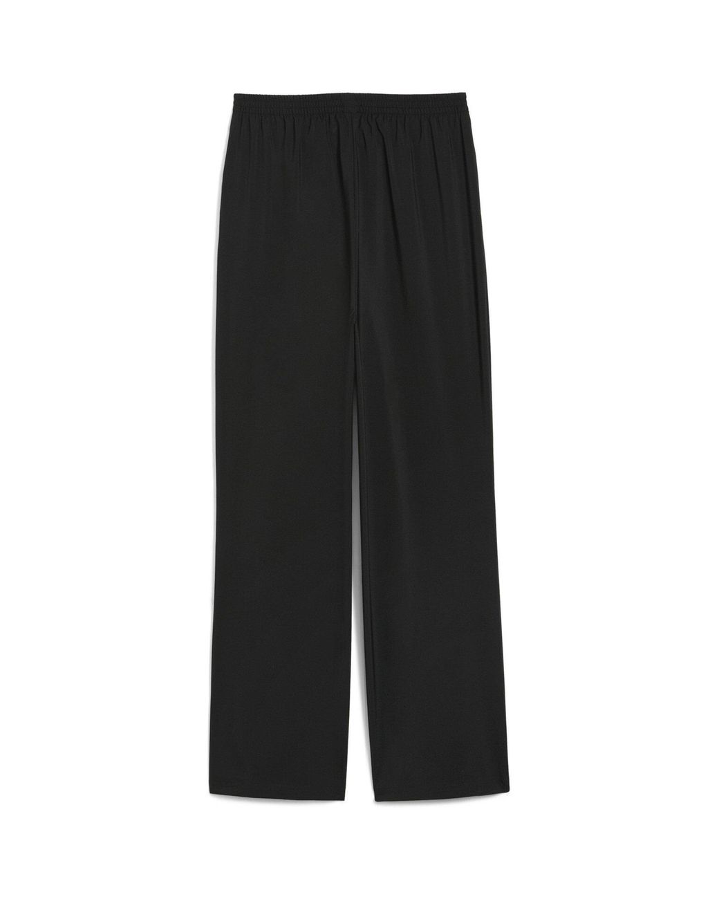 PUMA Black Fashion High Waisted Knitted Trousers