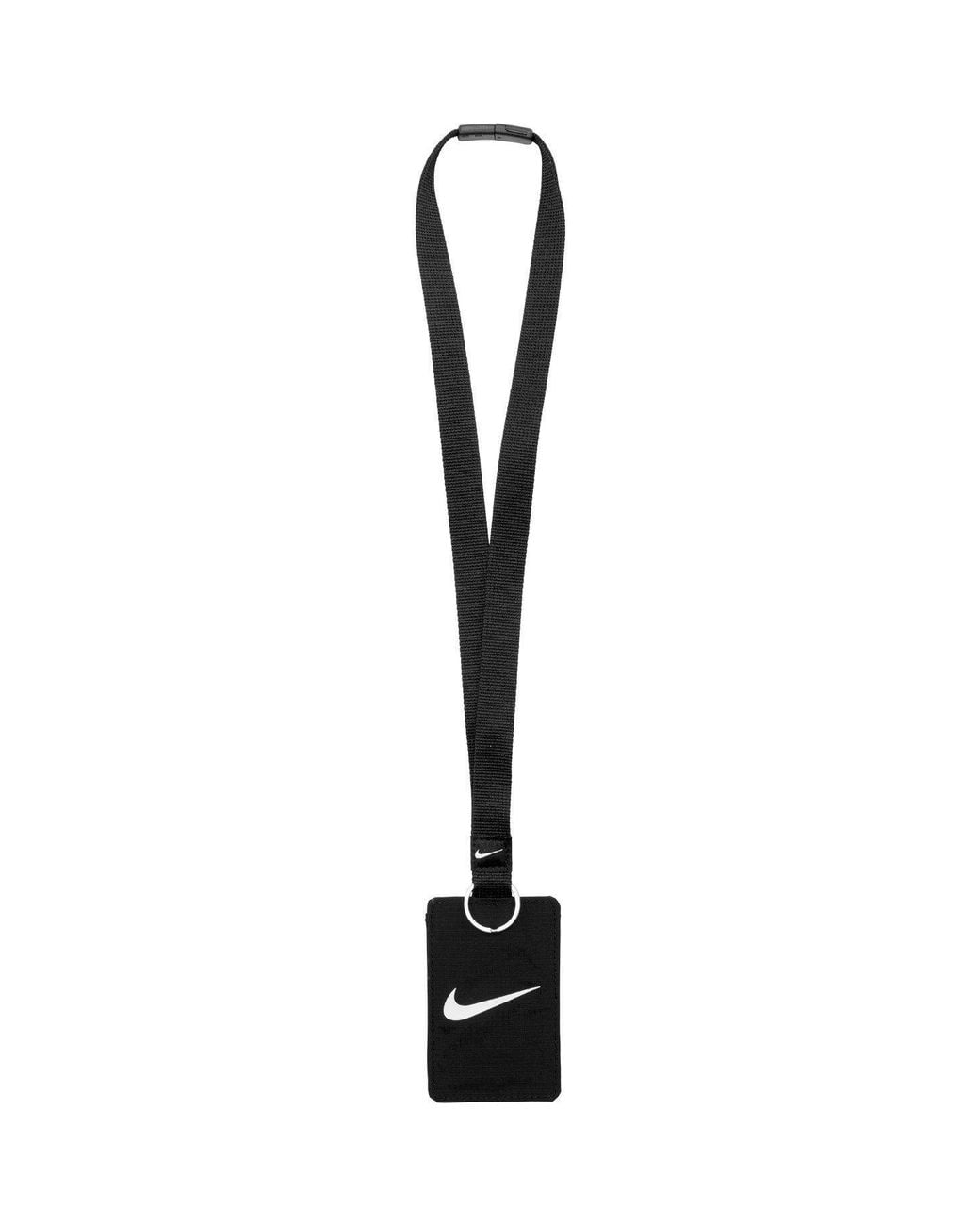 Nike Black Essential Badge Lanyard for men