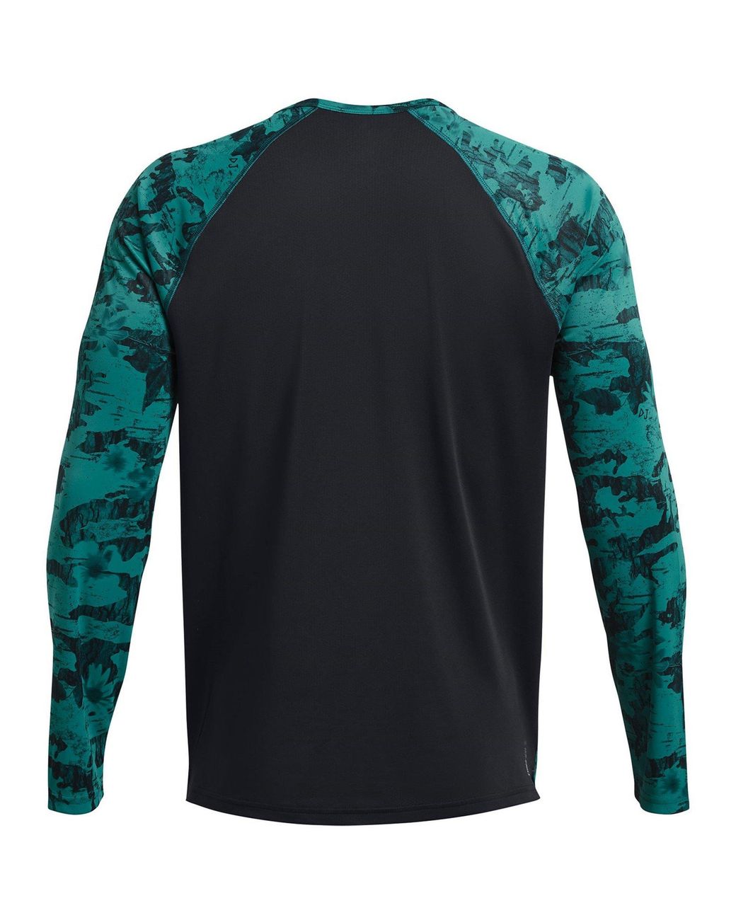 Under Armour Green Long-Sleeve Performance Gym Top for men