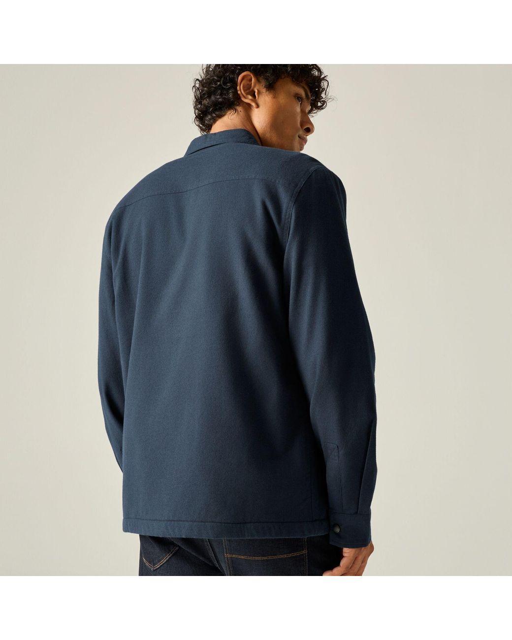 Regatta Blue Spennith Shacket for men