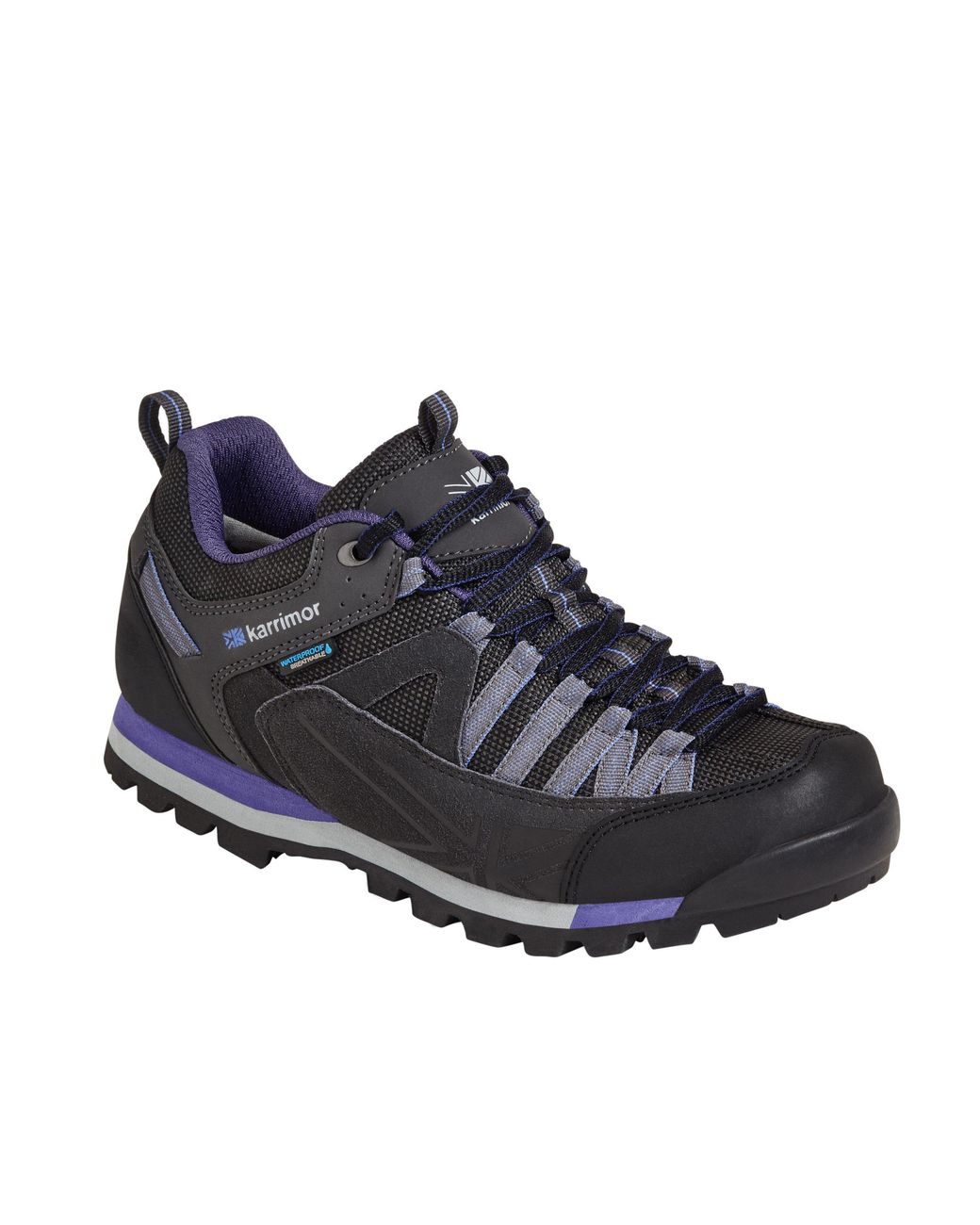 Karrimor Blue Spike Low Waterproof Hiking Shoes