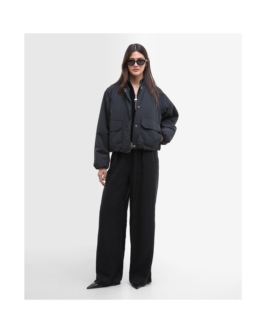 Barbour Black B Intense Costello Bomber Jacket