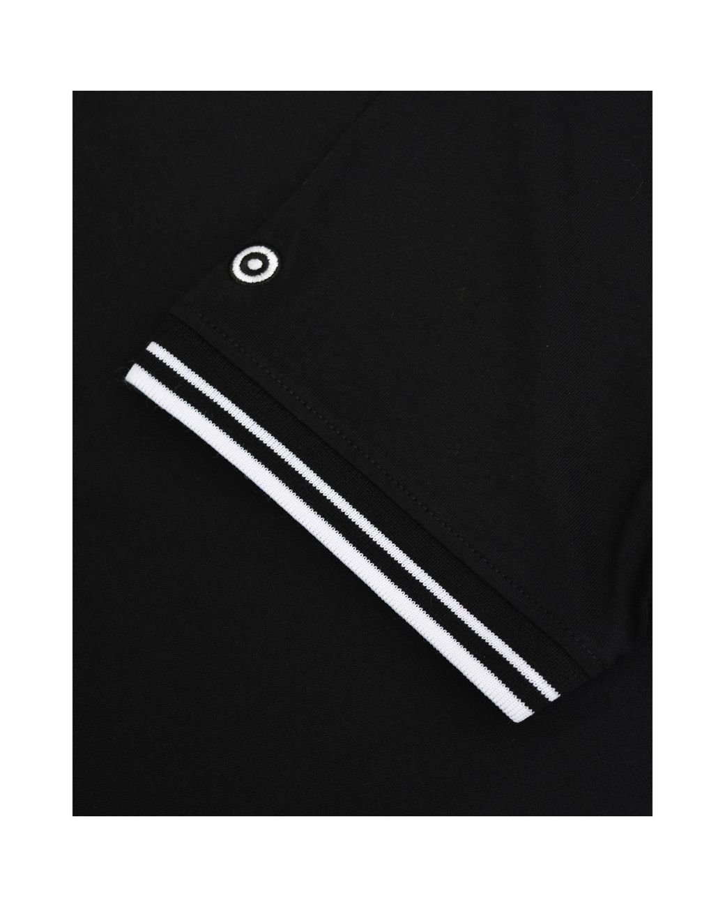 Lambretta Black Tone Short Sleeve Polo Shirt for men