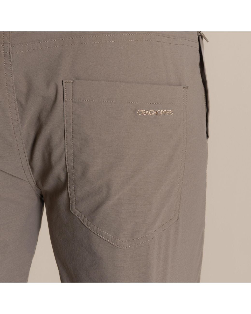 Craghoppers Gray Nosilife Santos Ii Golf Trousers for men