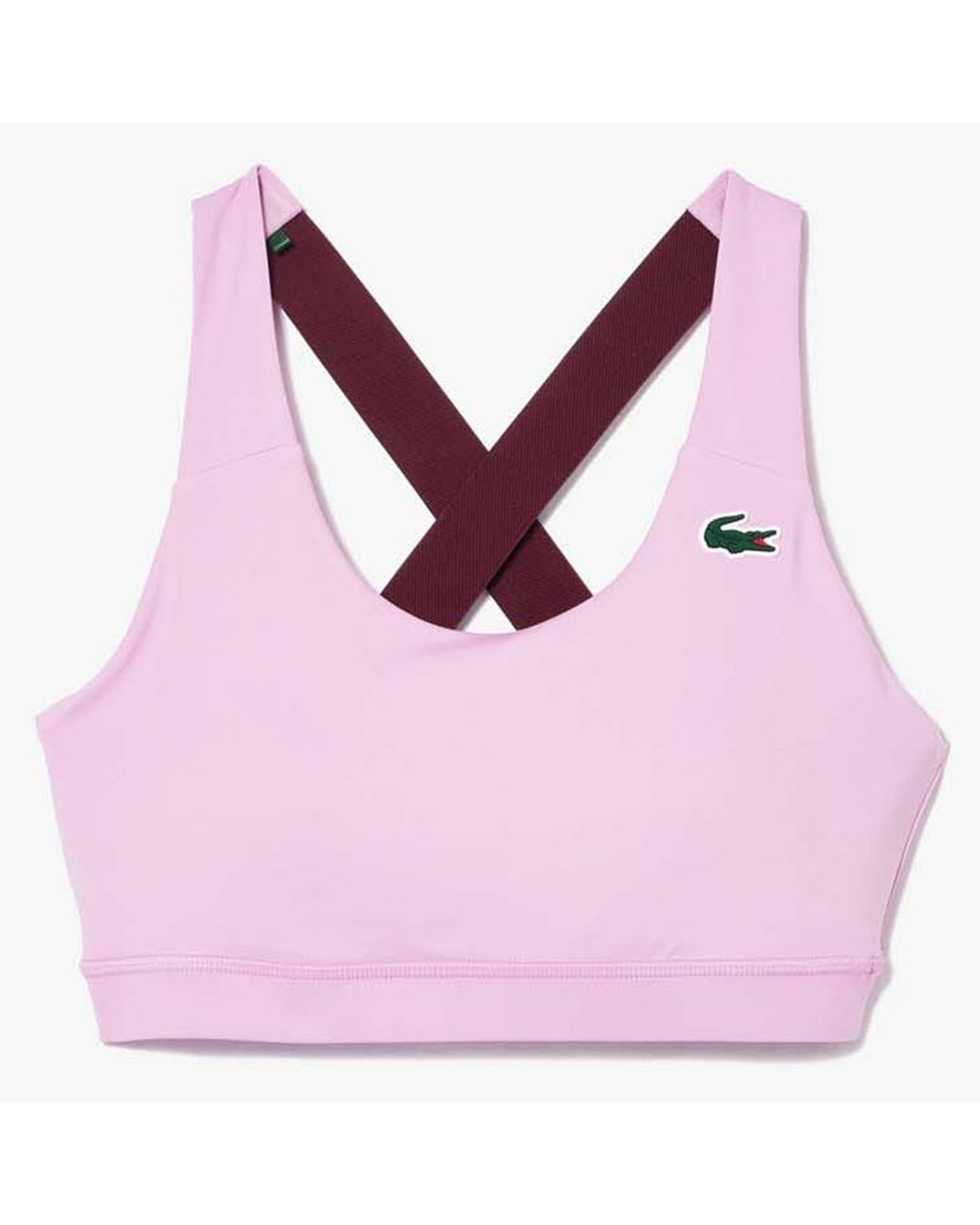Lacoste Pink Sport Breathable Stretch Bralette