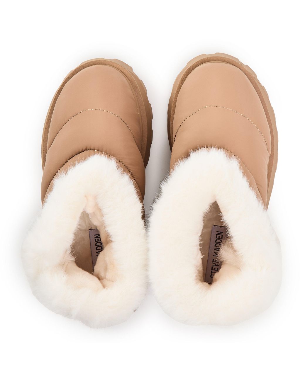 Steve Madden Natural Frostee Snug Boots