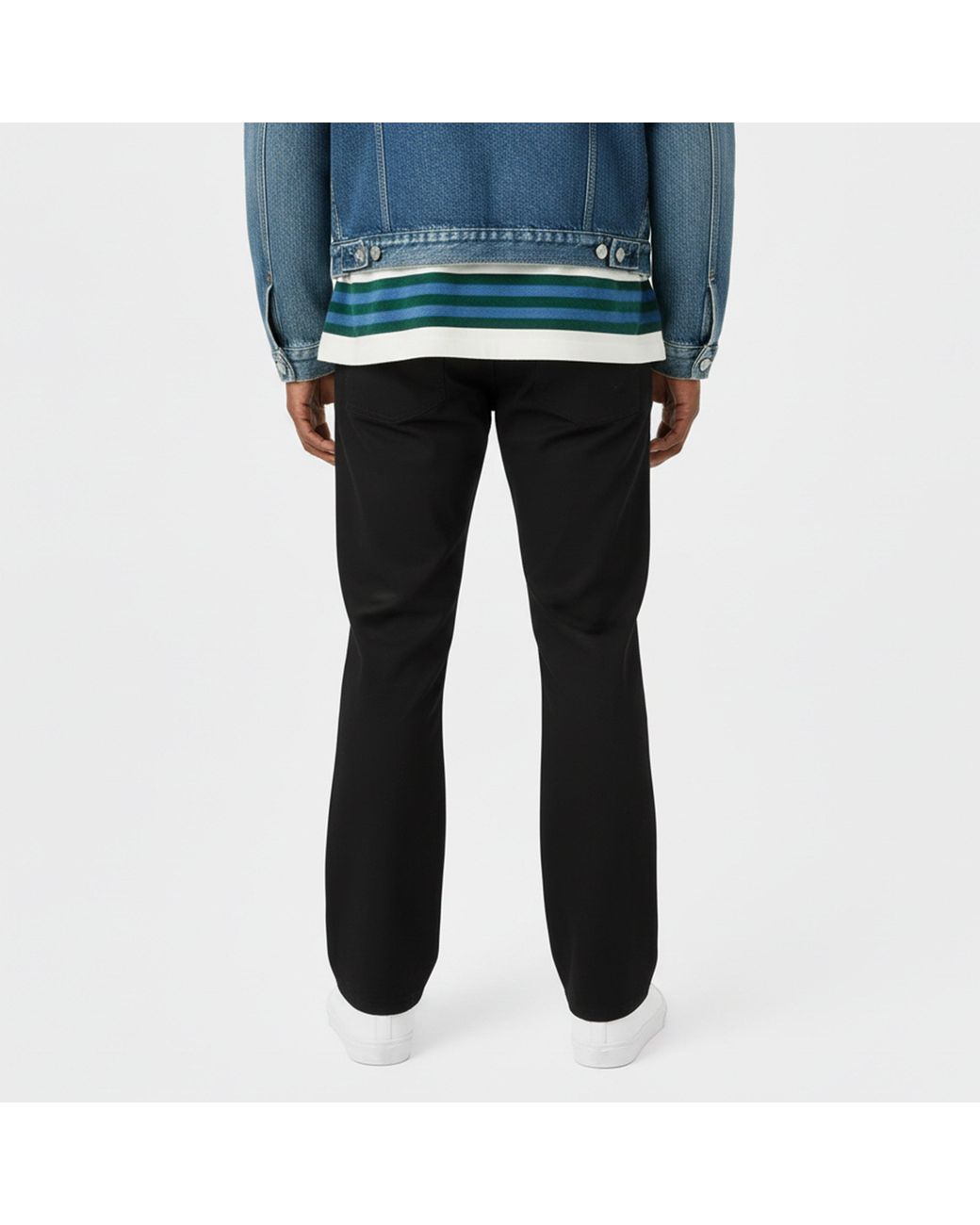 Vans Black Authentic Strt Chino for men