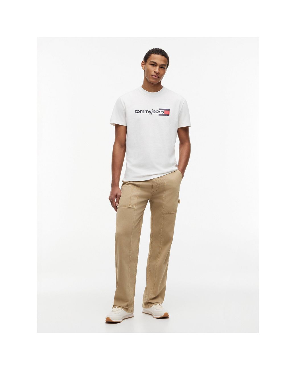 Tommy Hilfiger White T-Shirt for men