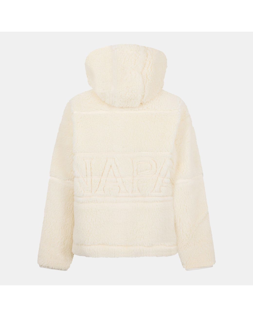 Napapijri Natural Napa Insulated Streamlined Fit Sherpa Jacket for men