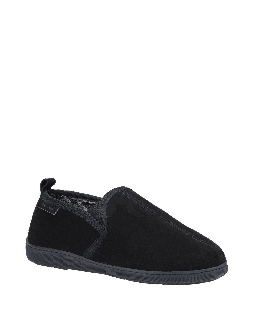 Hush Puppies Black Arnold Slipper for men