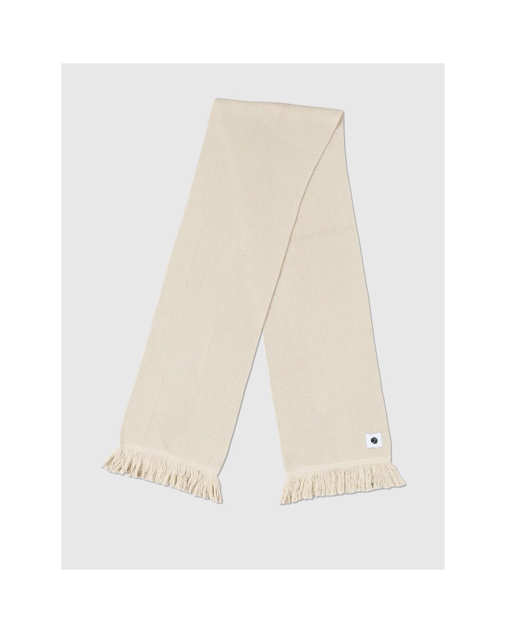 Pretty Green Natural Norbury Midweight Scarf for men
