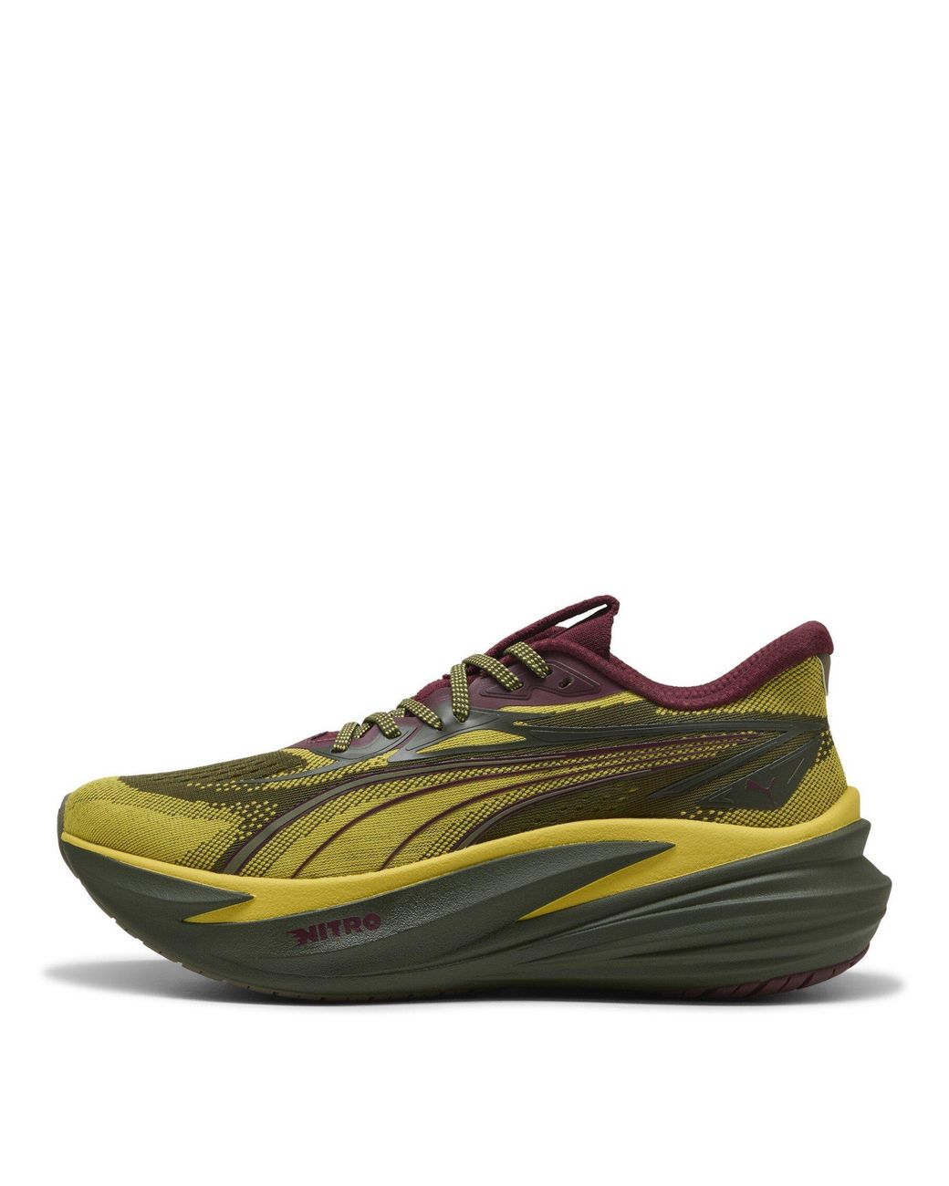 PUMA Green Magmax Nitro 2 Running Shoes for men