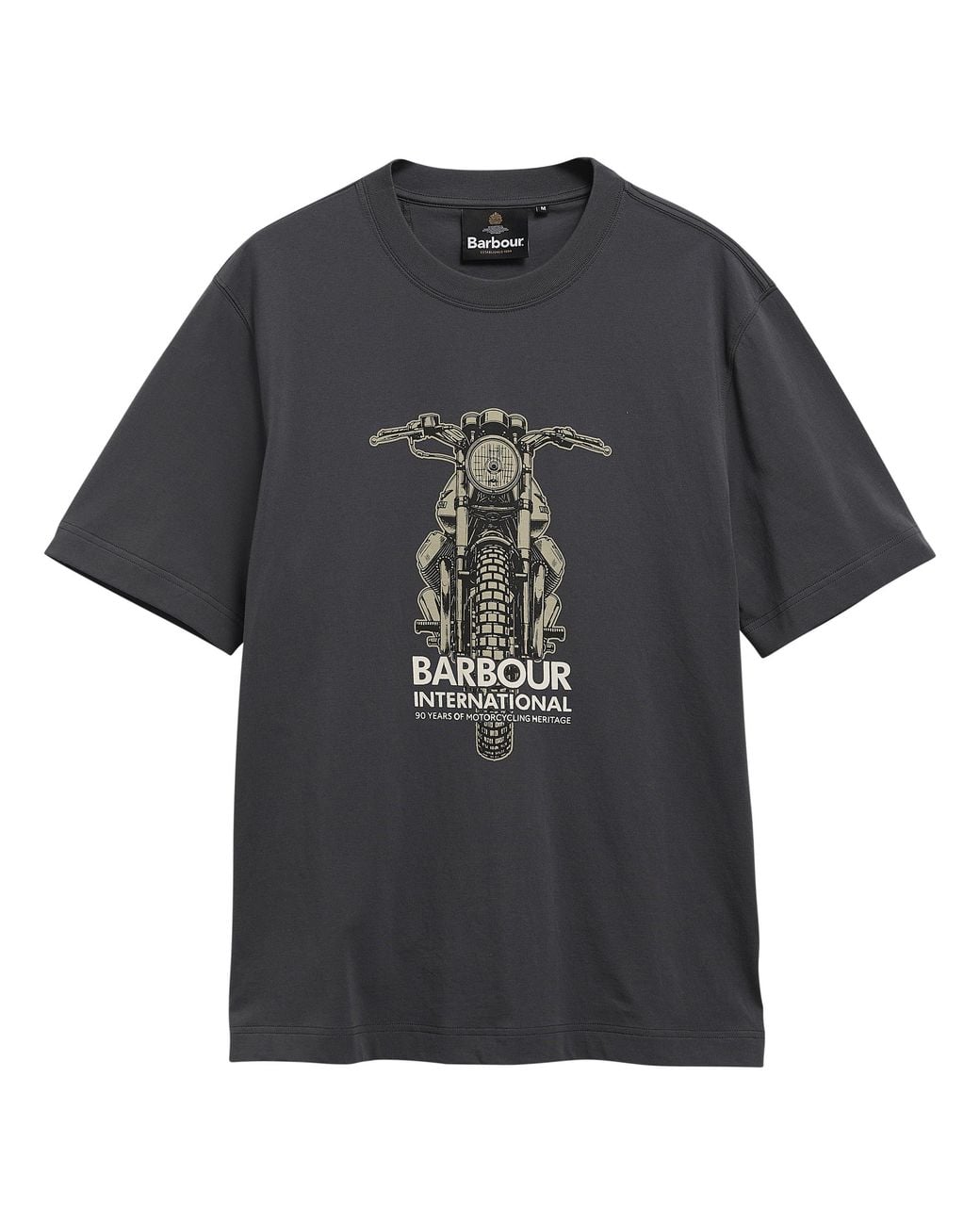 Barbour Black B.Int Causey Graph T Sn64 for men