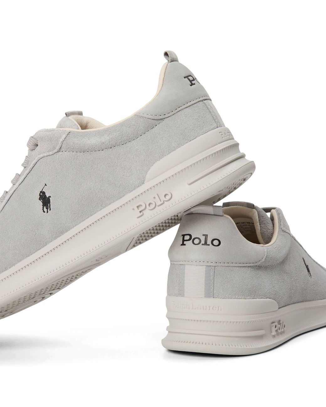 Polo Ralph Lauren Gray Low-Top Trainers for men