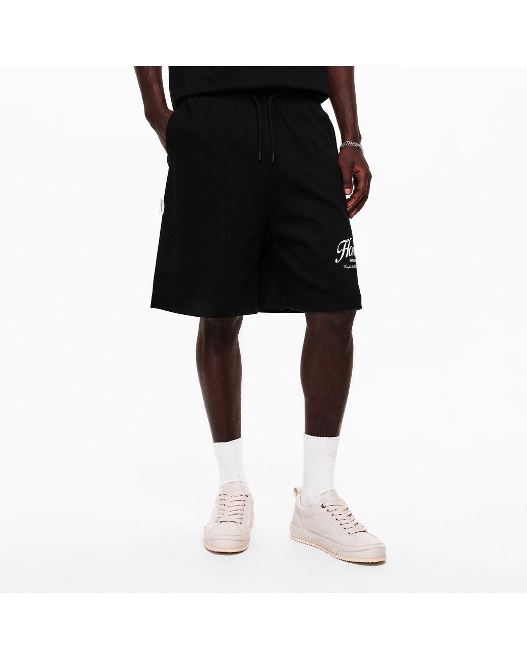 Homies Marbella Black Homies Essentials Shorts for men
