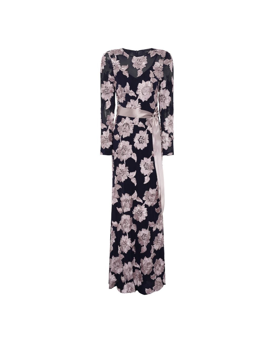 Gina Bacconi Multicolor Vanessa Floral Maxi Dress
