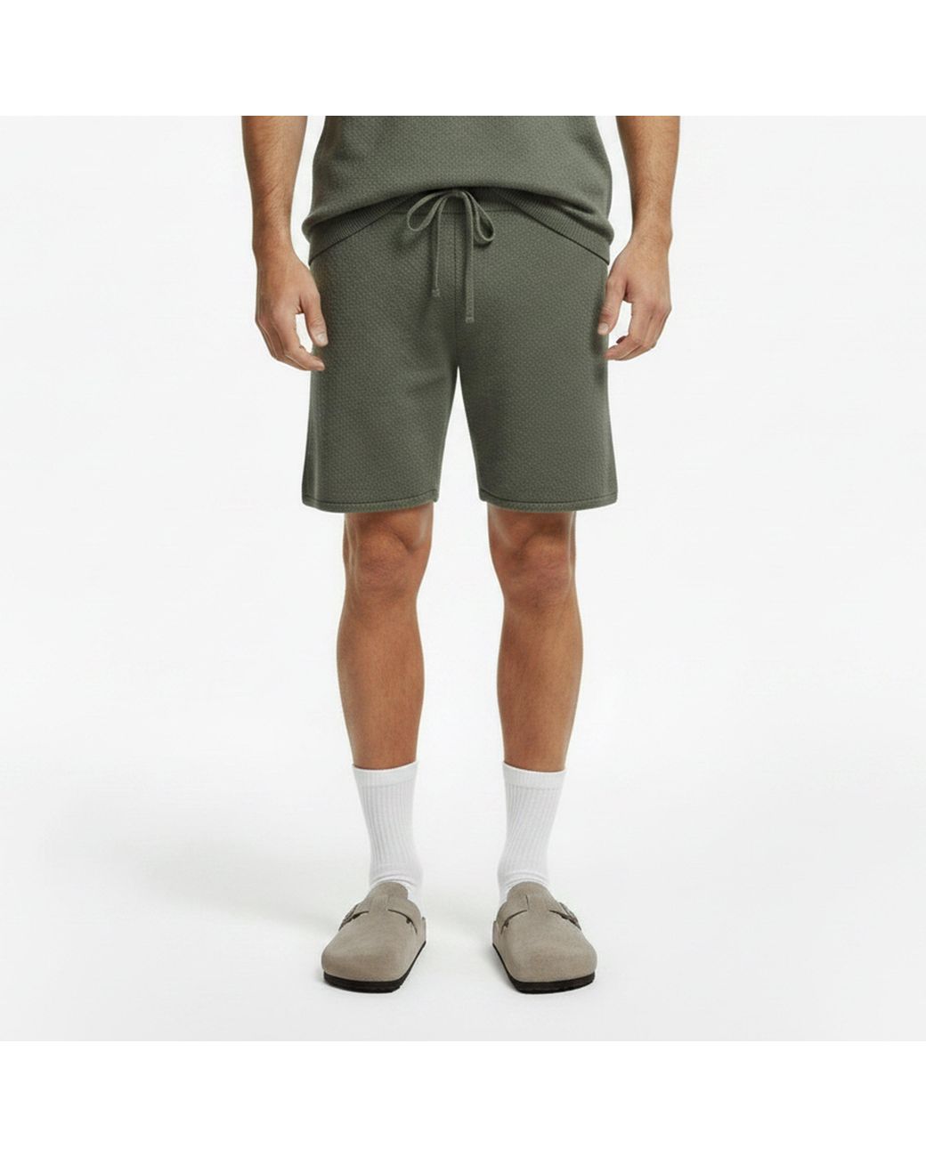 Jack Wills Natural Knitted Shorts for men