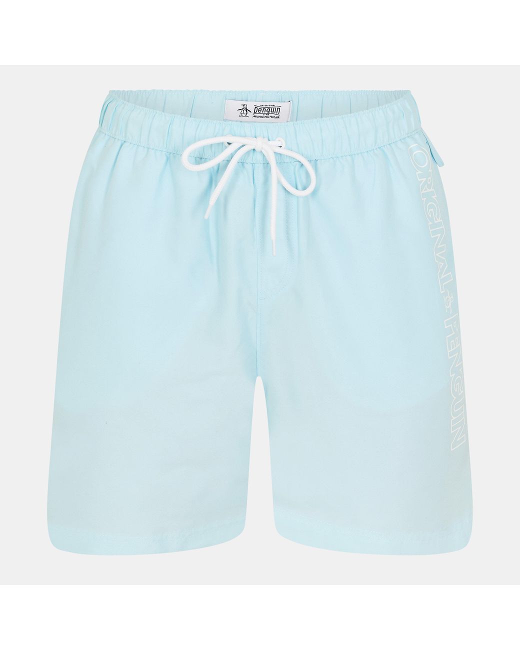 Original Penguin Blue Swim Shorts for men