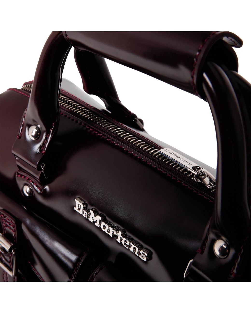 Dr. Martens Black Doc M Top Handle Bag