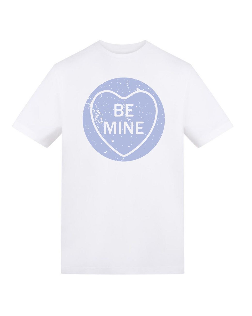 AWD Gray Printed Adults Valentines Day Tee