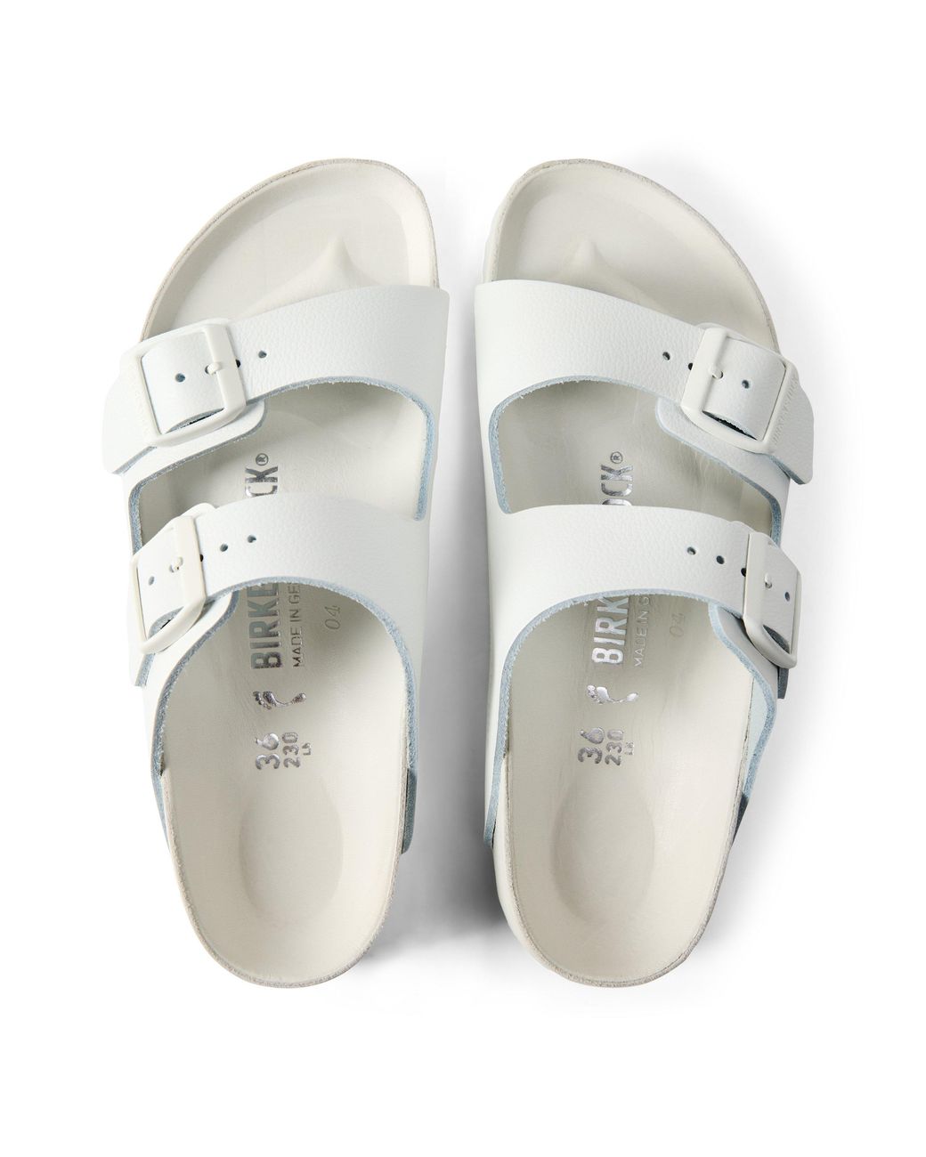 Birkenstock White Bstk Arizona Exq Lena 64