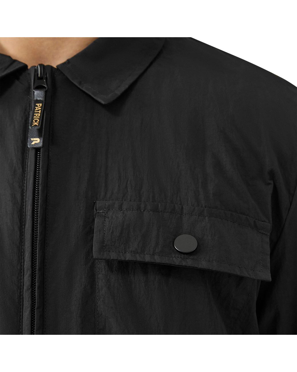 Patrick Black Overshirt for men
