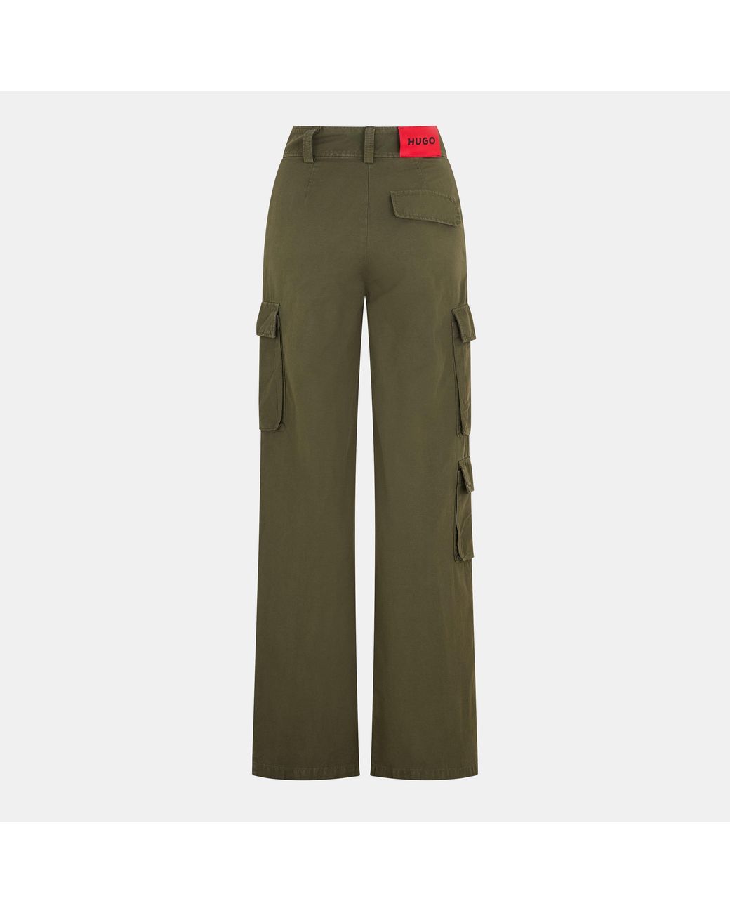 HUGO Green Hala Straight Leg Trouser