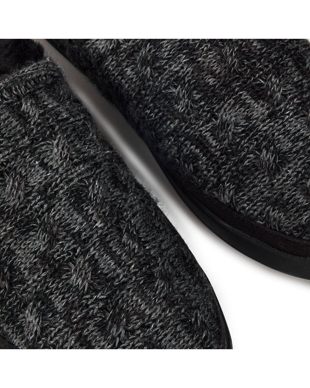 TOMS Black Slip Ladies