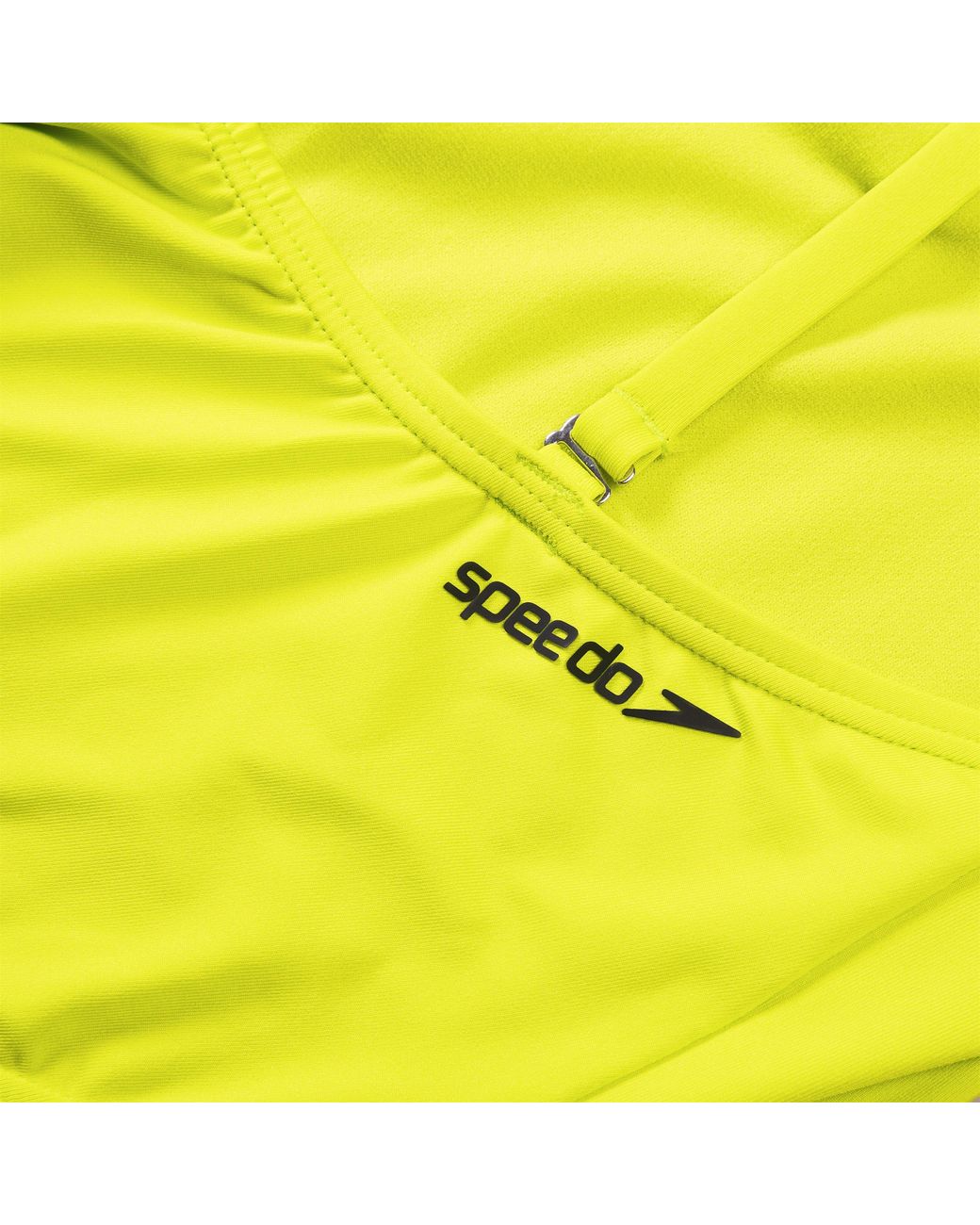Speedo Yellow Gen Solid One Piece Swimsuit