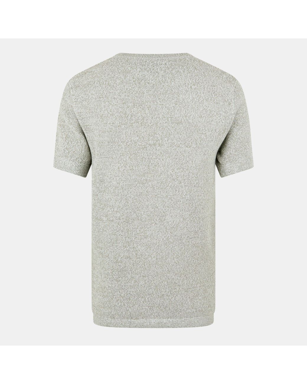Jack Wills Gray Regular Fit Knitted T-Shirt for men