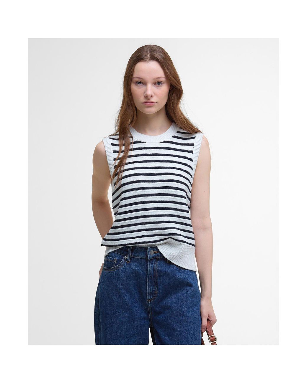 Barbour Gray B.Li Emberly Knitted Top