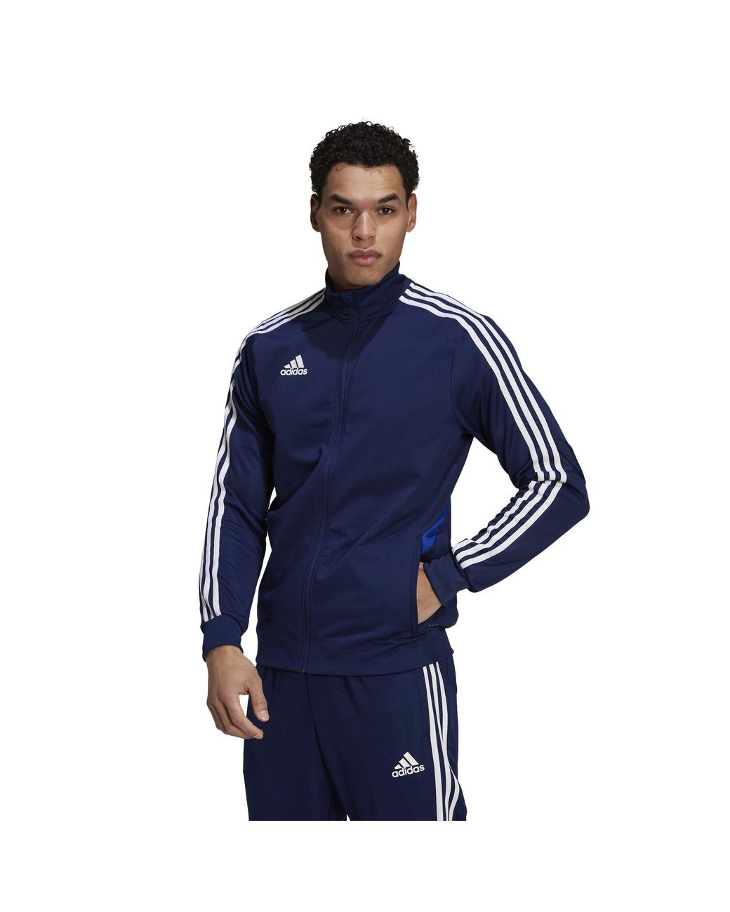 Adidas Blue Tiro 19 Training Track Top for men