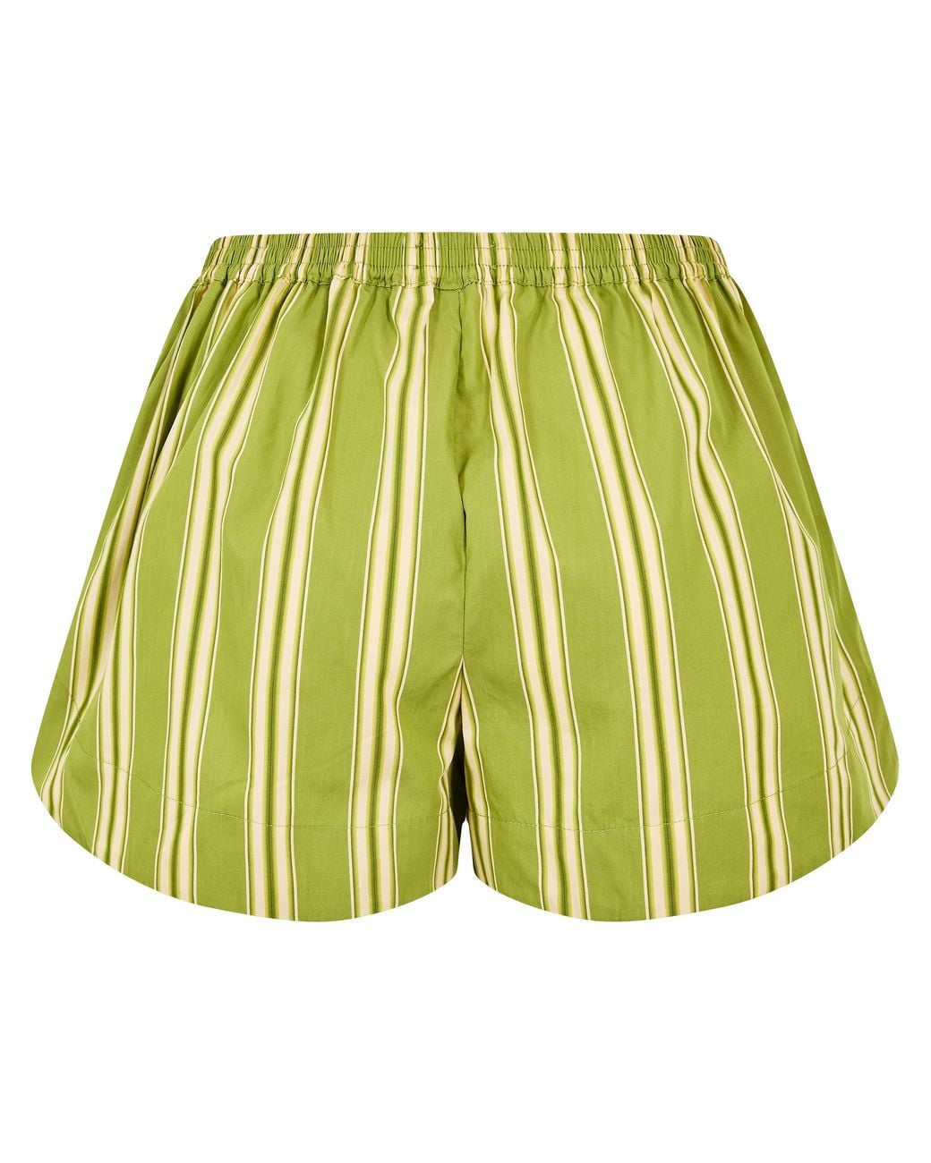 Faithfull The Brand Green Lonia Short Tailored Shorts