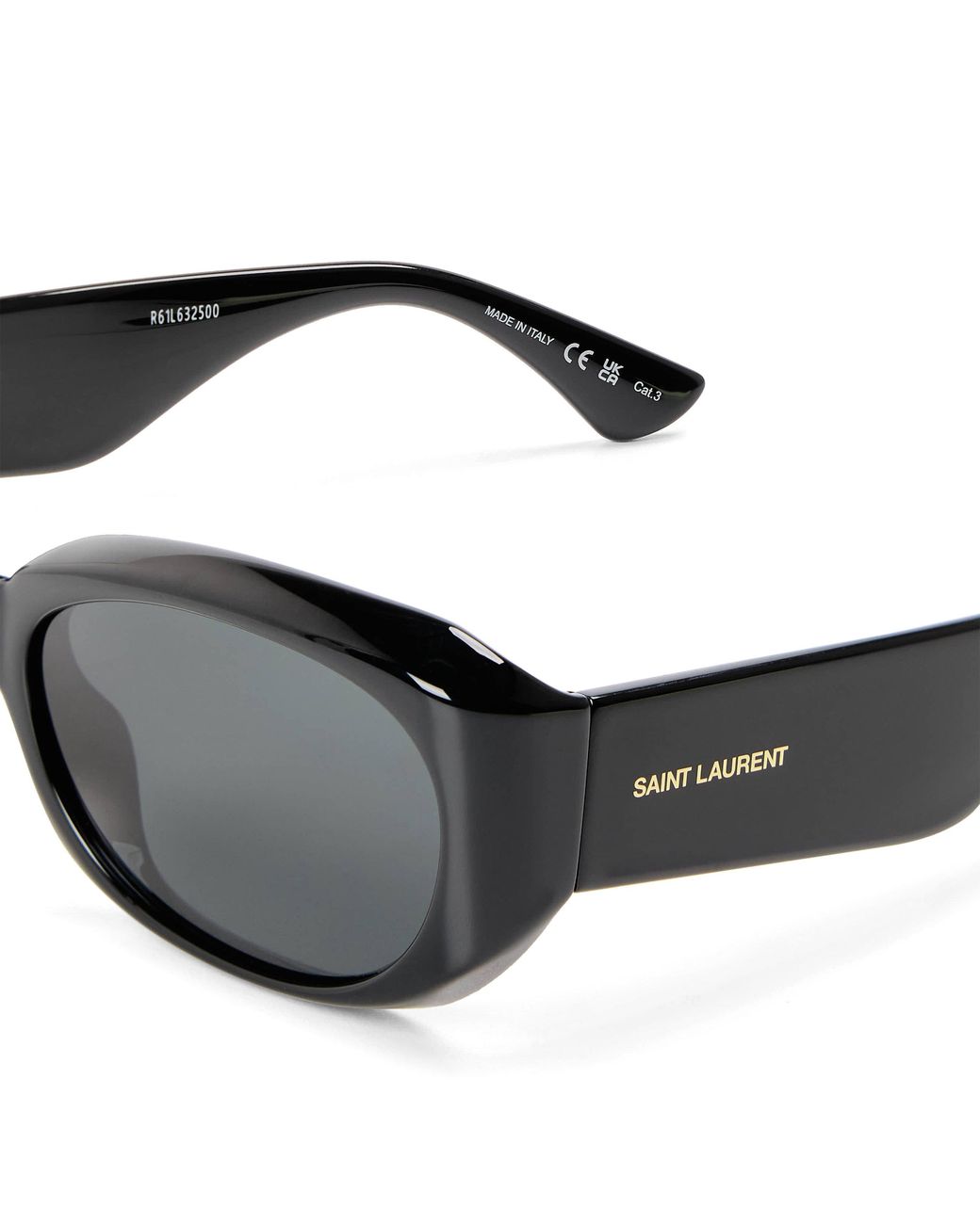 Saint Laurent Gray Sl 828 Rectangular Sunglasses